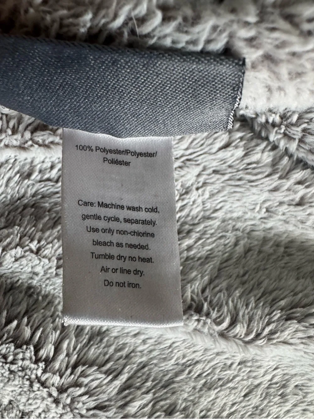 Berkshire Gray Plush Blanket